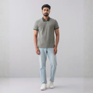 Regular Fit Jacquard Polo Shirt